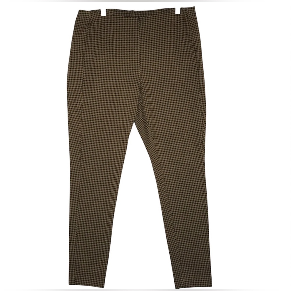 Jill Women’s Ponte Slim Leg Pants in Black Multi| Size: L (14)